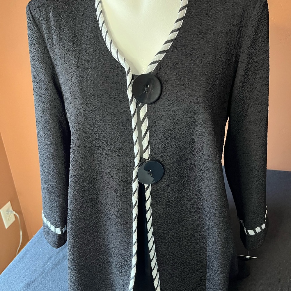 NWT YUSHI  Black and white jacket